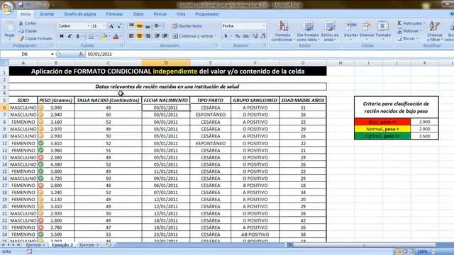 Formato condicional Excel 2007 смотреть онлайн