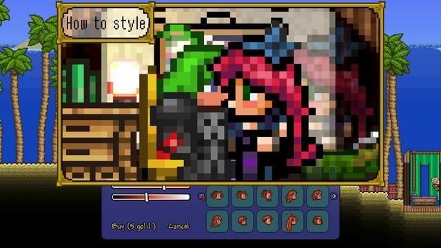 Terraria - The Adventure on Zork: Starter world with stylist смотреть онлайн