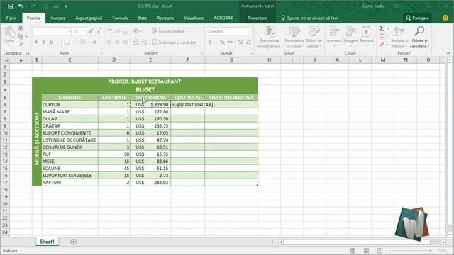 Curs Fundamente de Excel 2016, cap. 3.2 - Diferența dintre interval și tabel смотреть онлайн