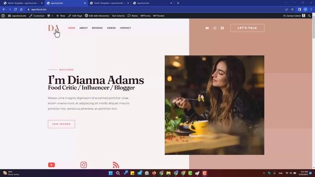 Hosting WordPress Tutorial - Building a FOOD BLOG Step-by-Step смотреть онлайн
