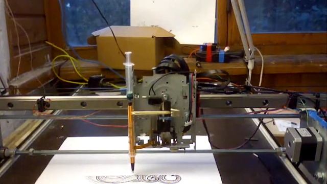 3D принтер рисуем картину смотреть онлайн