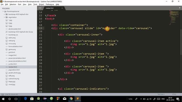 Bootstrap 4 Tutorial in Hindi Part 12 : Carousel in bootstrap 4 in Hindi | Image Slider in Bootstra смотреть онлайн