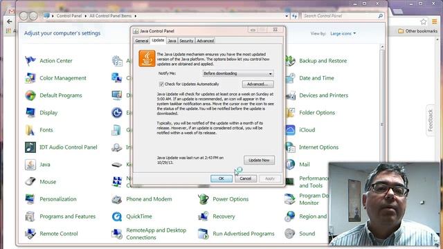 Updating Java on your eAchieve Laptop (Windows 7 Version) смотреть онлайн