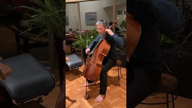 Bach cello suite 1 sarabande - 2023 year end смотреть онлайн