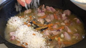 Рис с мясом и овощами БЕЗ ОБЖАРКИ . Вкусно, Полезно,  Низкокалорийно