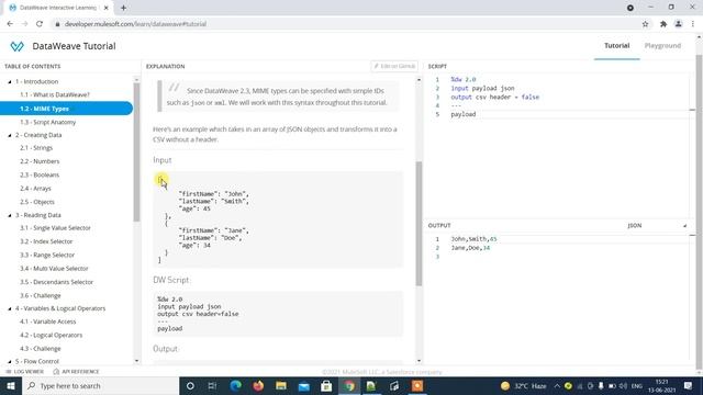 MIME Types in DataWeave | Mulesoft смотреть онлайн