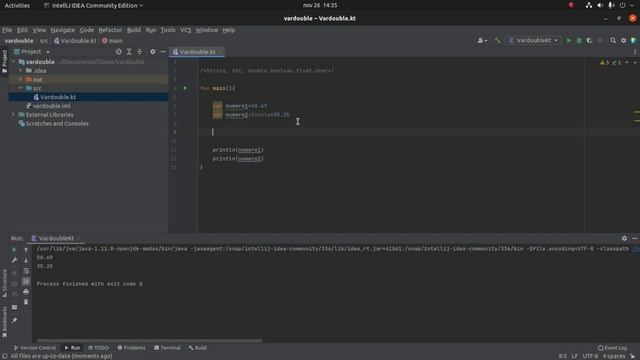 Tutorial Kotlin 07: Variable Double смотреть онлайн