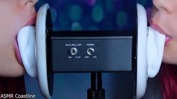 ASMR Ear Licking TWIN 4k 👅 3Dio 👅 ASMR EAR EATING