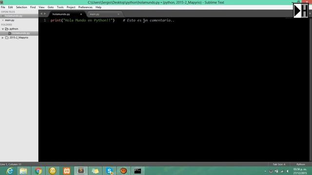 Comentarios en Python 4 [Curso de Python] смотреть онлайн