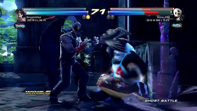 Devil jin and Unknown ttt2 ghost battle #30 смотреть онлайн