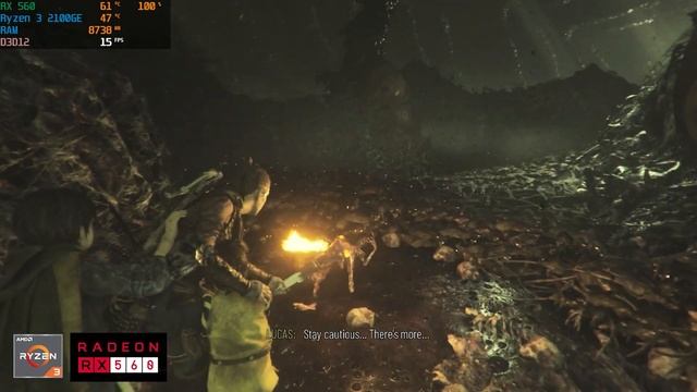 A Plague Tale : Requiem - Ryzen 3 2100GE & RX 560 смотреть онлайн