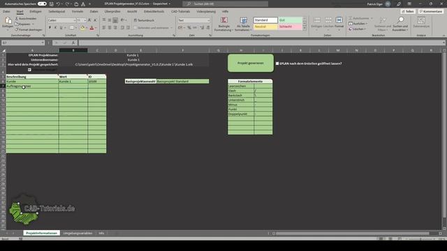 Projektgenerator für EPLAN auf Excel Basis - EPLAN Weekly: [#108] смотреть онлайн