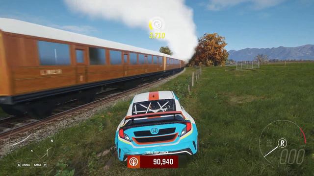 Car vs Train Race | Honda Civic Coupe GRC | Forza Horizon 4 Gameplay EP09 | GTX 1650 Gameplay смотреть онлайн