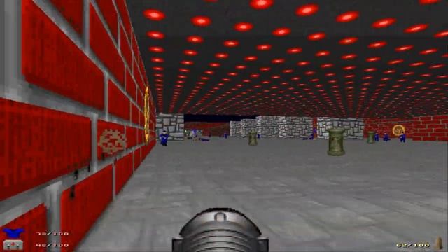 Прохождение DooM 2: Hell on Earth. Часть 7 - Вольфленштайн. смотреть онлайн
