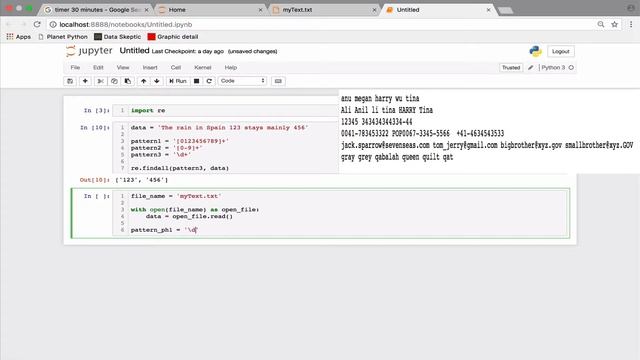 Python Regular Expressions - Meta Characters смотреть онлайн