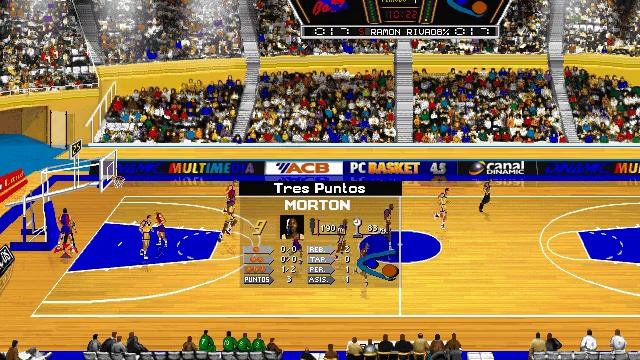 PC BASKET 4.5 [PC DOS SVGA] [GAMEPLAY] смотреть онлайн