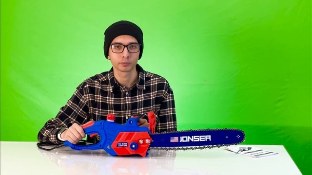 Обзор на электропилу JONSER ES 2300 2,3 кВт смотреть онлайн