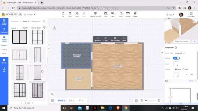 HOMESTYLER TUTORIAL BEDROOM SIMPLE P1 смотреть онлайн