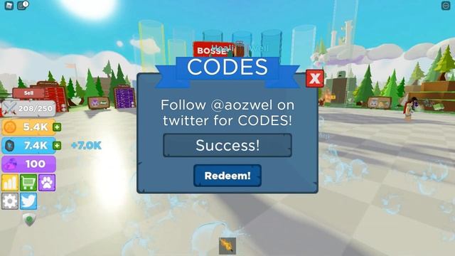 ALL *NEW* SECRET OP CODES IN (Boss Fighting Simulator) ROBLOX 2021! смотреть онлайн