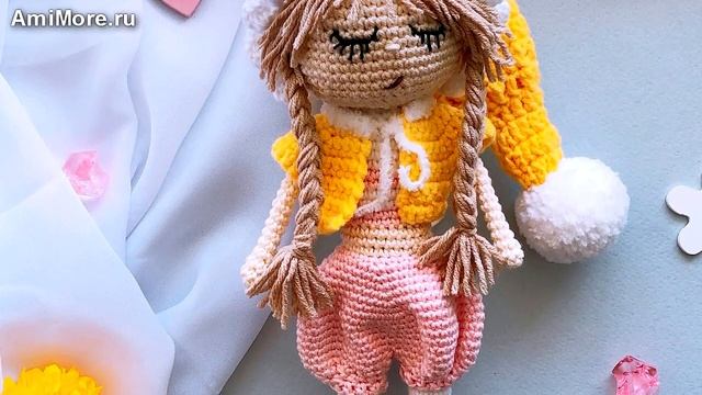 Амигуруми: схема Генриетта. Игрушки вязаные крючком - Free crochet patterns. смотреть онлайн