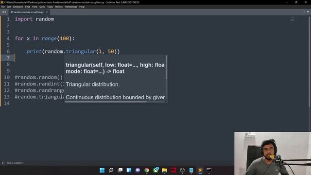 52.Random Module in Python смотреть онлайн