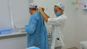 Эндовазальная лазерная коагуляция вен. Проводит хирург-флеболог А. А. Пустовойт.