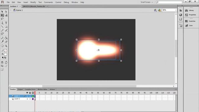 HOW TO MAKE GUN MUZZLE FLASH | КАК СДЕЛАТЬ ВСПЫШКУ ОРУЖИЯ | Flash CS6 | wintape | Madness Combat смотреть онлайн