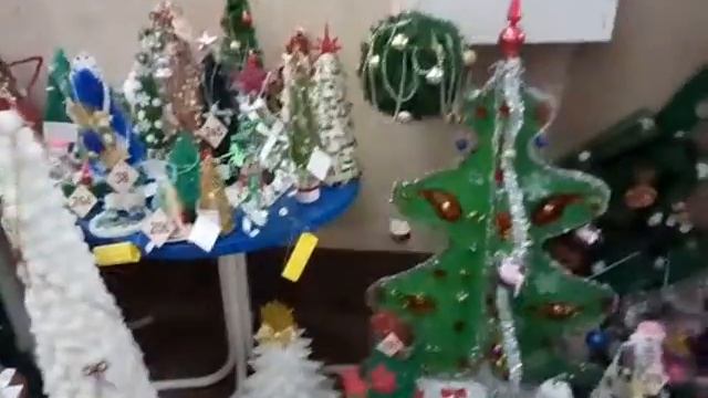 Выставка Новогодних елок 2019 , Майкоп Республика Адыгея смотреть онлайн