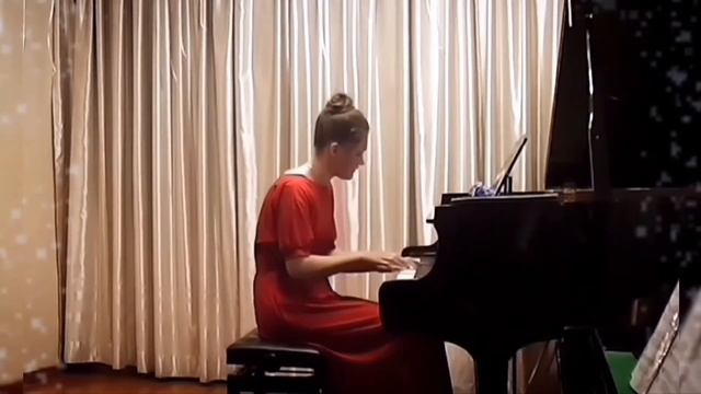 Бахарева Дина Александровна - Т.Хренников "Вальс" смотреть онлайн