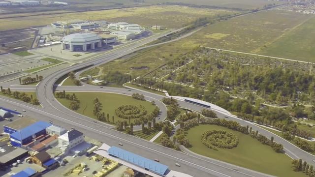 Развязка возле МСК "Баскет-Холл" смотреть онлайн