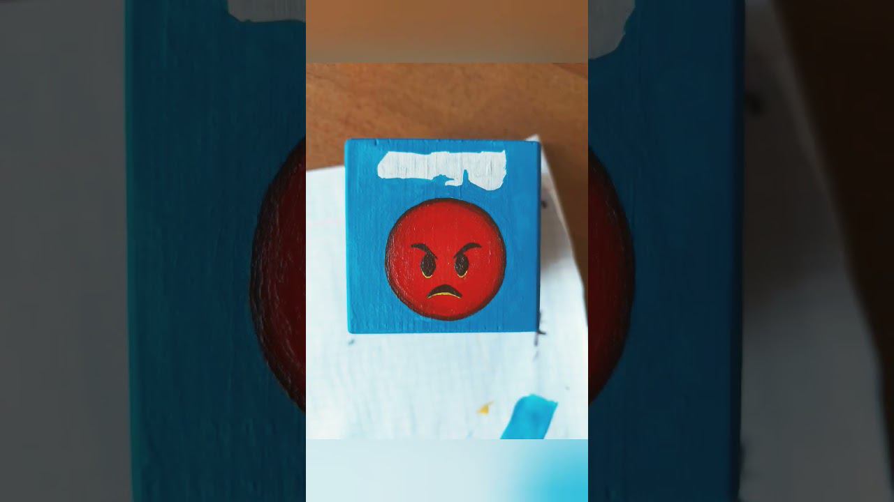 Рисую смайлики / Emoji painting / Dibujando emoji