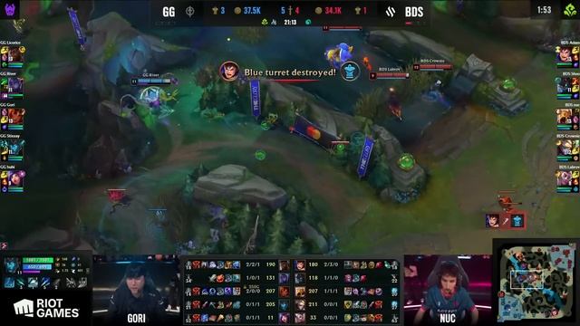 BDS vs GG Highlights Game 2 | Worlds 2023 Qualifying Series | Team BDS vs Golden Guardians G2 смотреть онлайн