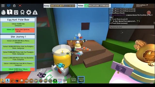 how to get 25 tokens from sparkles, where are the 3 eggs BEE SWARM SIMULATOR ROBLOX смотреть онлайн