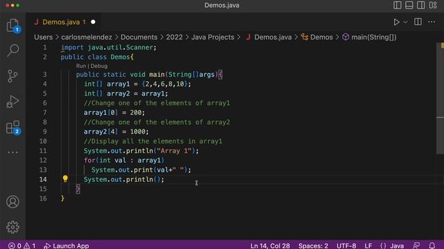 Java Basics Ep 25: Copy Arrays смотреть онлайн