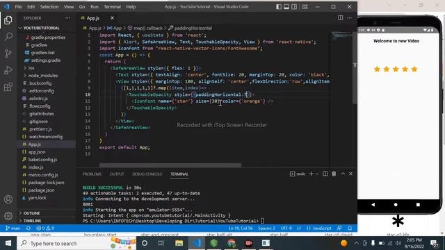 Create Rating in React Native (No Third Pary Library) | NativeSaad смотреть онлайн