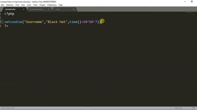 php cookie set access and delete смотреть онлайн