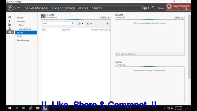 Windows Server 2019 Training 11 - How to Install and Configure File Server on Windows Server 2019 смотреть онлайн