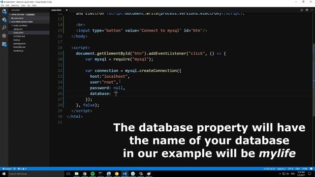 How to connect to a MySQL database in Electron Framework смотреть онлайн