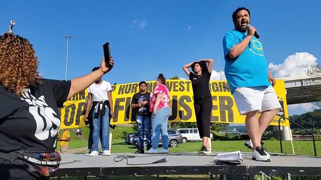 Justice League Lou Kips Rap Group @ Moral March on Joe Manchin смотреть онлайн