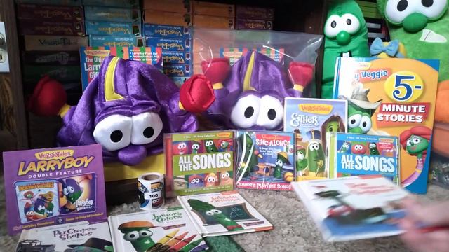 What VeggieTales Stuff I Got For Christmas 2022 🎄🥒🍅🎁