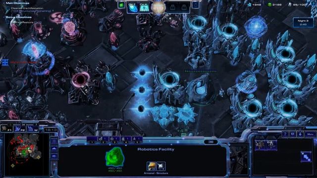 StarCraft 2 Wings of Liberty Co-op Campaign (Protoss Edition) Mission 8 - Outbreak смотреть онлайн