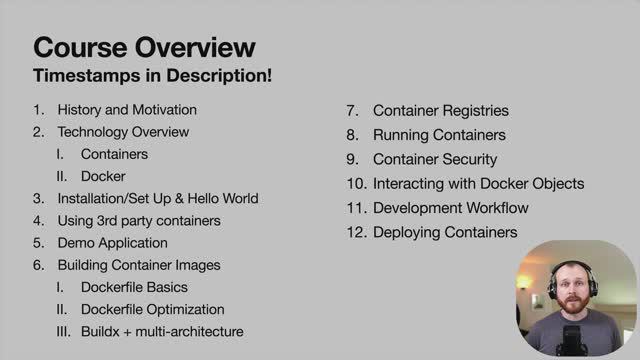 Complete Docker Course - From BEGINNER to PRO! (Learn Containers) смотреть онлайн