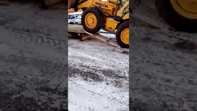 Аппарели для заезда техники на прицеп (заезд трактора 8,7 тонн) смотреть онлайн