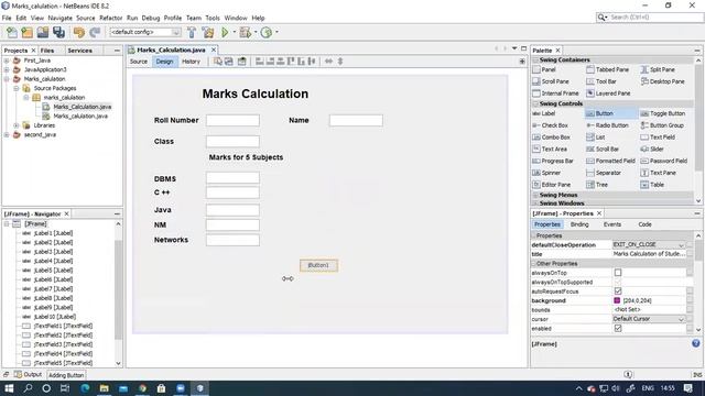 How to use static text labels and text controls in java using NetBeans: Click event in Java Swing смотреть онлайн