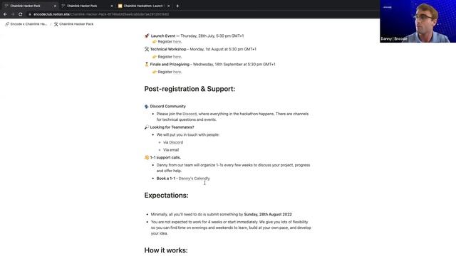 Chainlink Hackathon: Launch Event смотреть онлайн
