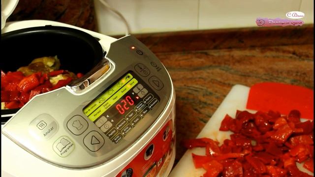 Домашна лютеница с печени чушки и патладжани смотреть онлайн