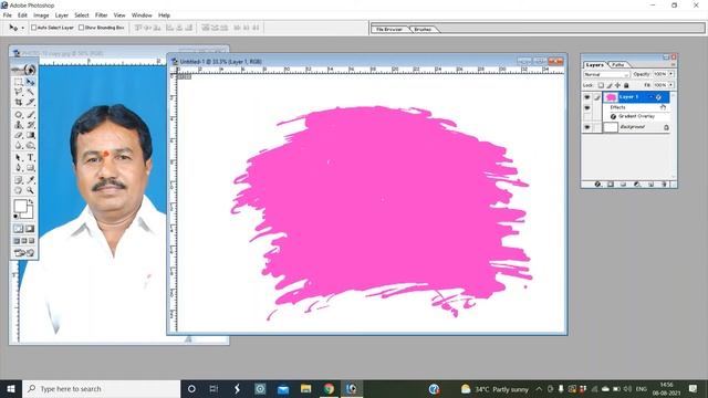 How to use Clipping Mask in Photoshop 7.0 in Telugu || Photoshop Tutorial || Ideal Vasantha смотреть онлайн