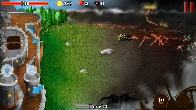 Оборона замка от атак зомби и монстров - Grim Defender – Защита замка и башен. Андроид игры смотреть онлайн