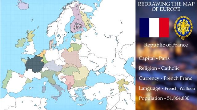 Redrawing The Map Of Europe - Alternate History смотреть онлайн