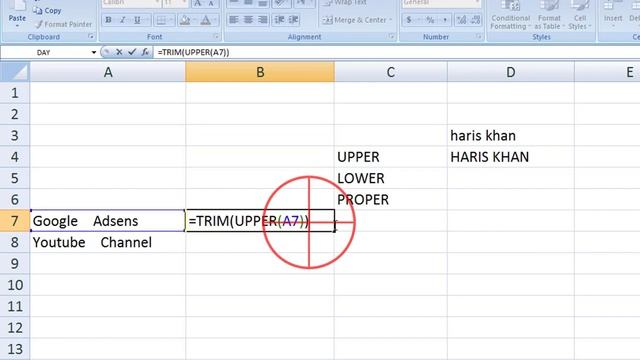 How to change Text case in Excel |Urdu/ Hindi By Haris khan смотреть онлайн